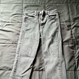 All black no rips skinny American Eagle jeans